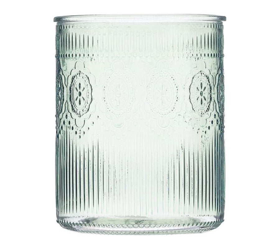 10 Strawberry Street Park Glass Utensil Crock