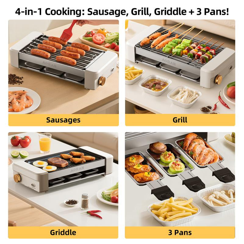 Hot Dog Roller,Sausage Grill Cooker Machine,Commercial and Household Hot Dog Machine for Family
