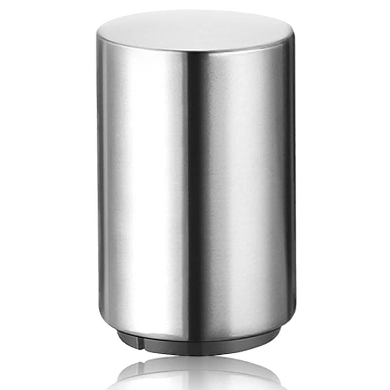 Premium Magnetic Bottle Opener-Automatic Push-Down Stainless Steel Beer Opener with Cap Catcher,No-Slip Grip for Kitchen, Home Bar & Commercial Use Minican
