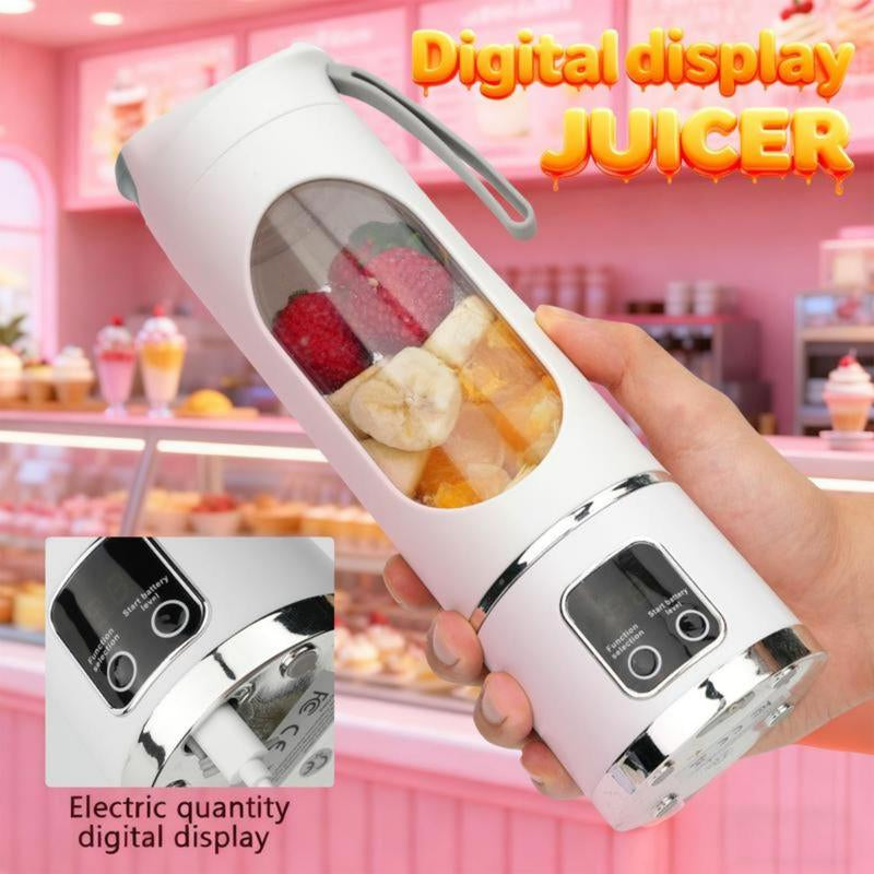 The Ultimate Portable Blender! Rechargeable USB & Compact for Smoothies on the Go - Perfect for Travel, Back to School & Gym! Leak-Proof Design, Makes Shakes & Baby Food in Seconds Cup Juicer Rechargeable Mini Blender Vegetables