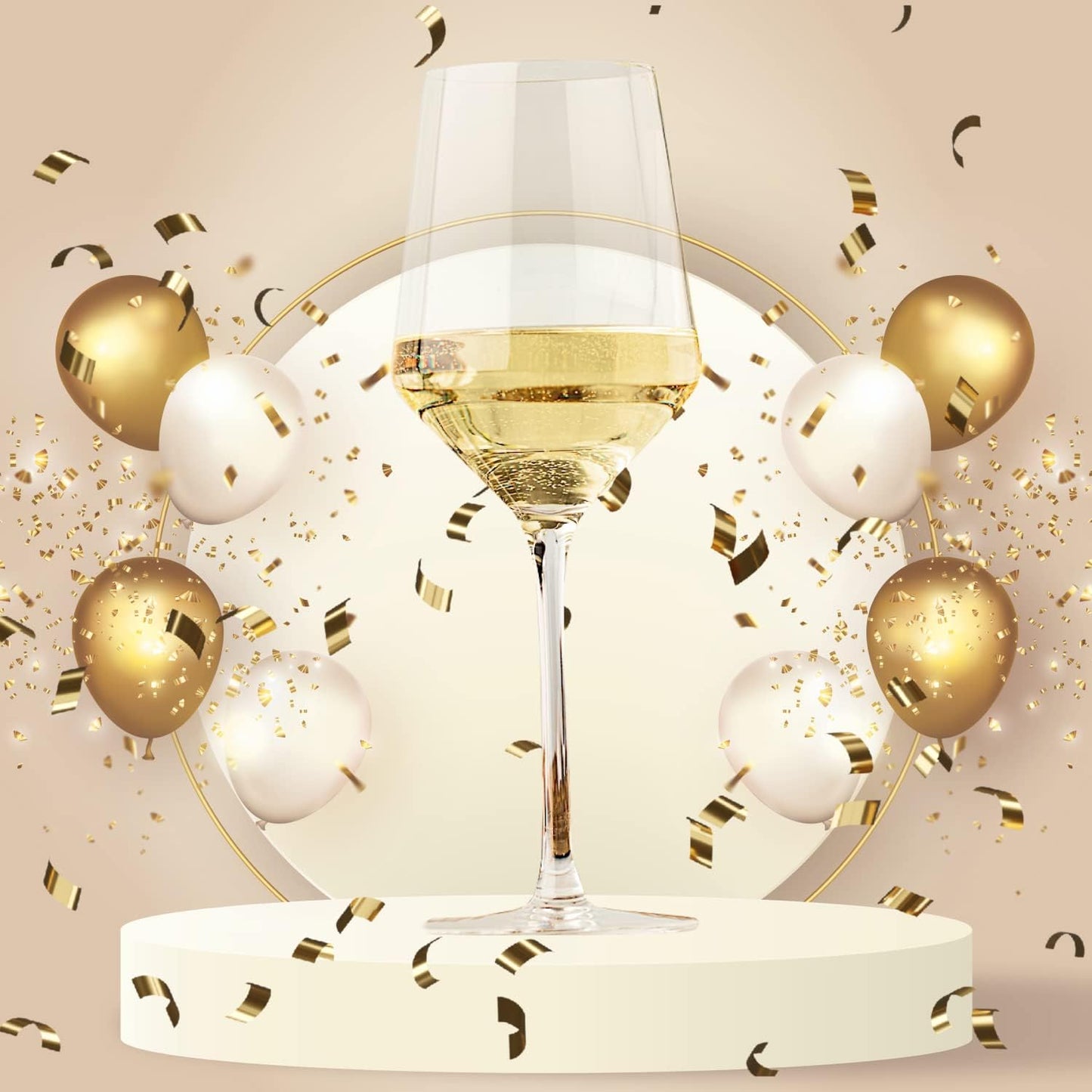 White Wine Glasses Set of 2-14Oz Modern Wine Glasses, Crystal Copas De Vino, Restaurant Glassware, Stem Glasses Drinking Sauvignon Blanc, Chardonnay Wine Glass for White and Red Wine