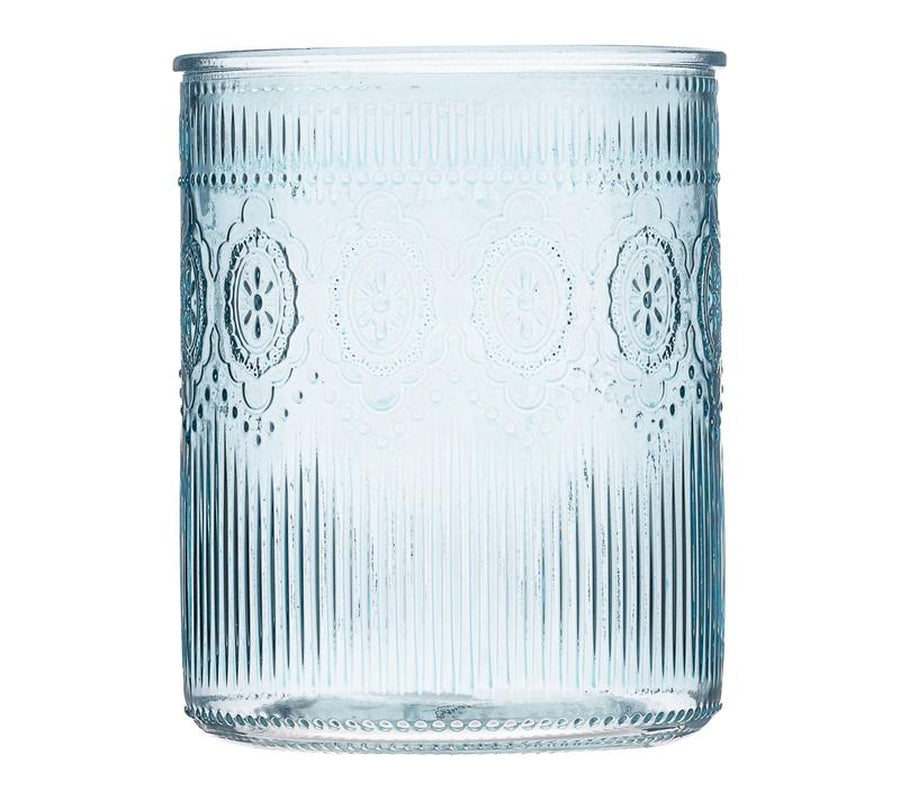10 Strawberry Street Park Glass Utensil Crock