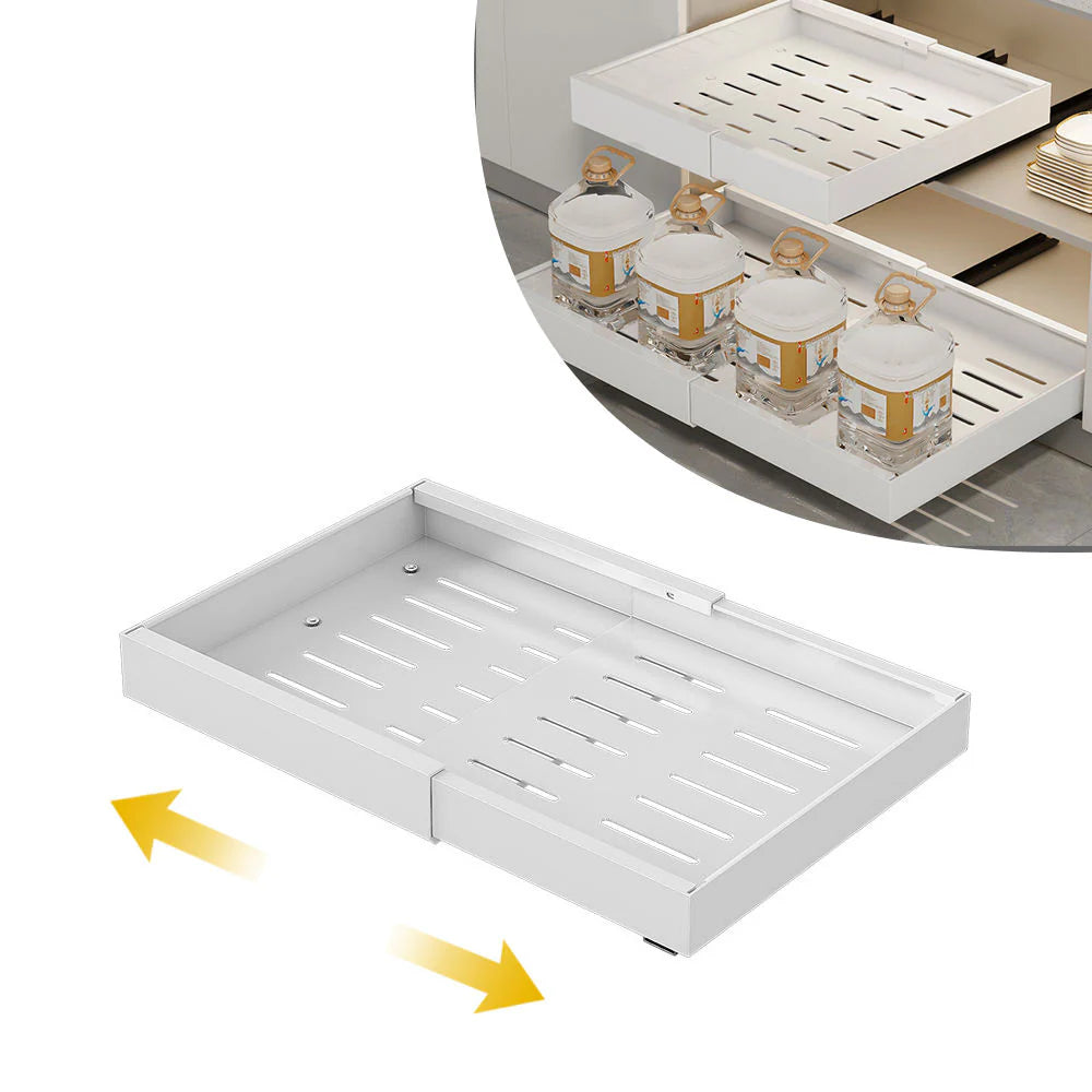 Adjustable Pull Out Cabinet Drawer