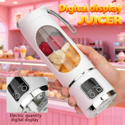 The Ultimate Portable Blender! Rechargeable USB & Compact for Smoothies on the Go - Perfect for Travel, Back to School & Gym! Leak-Proof Design, Makes Shakes & Baby Food in Seconds Cup Juicer Rechargeable Mini Blender Vegetables