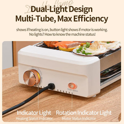 Hot Dog Roller,Sausage Grill Cooker Machine,Commercial and Household Hot Dog Machine for Family