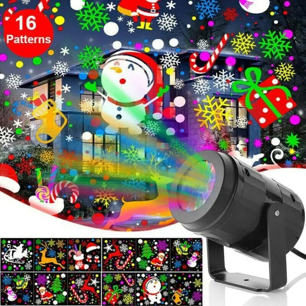 Nevada Mágica – Proyector de Luces Navideñas LED