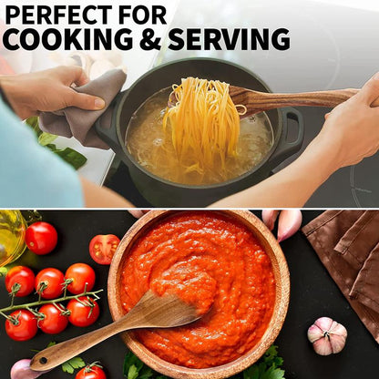 6-Pcs Wooden Cooking Utensils Set