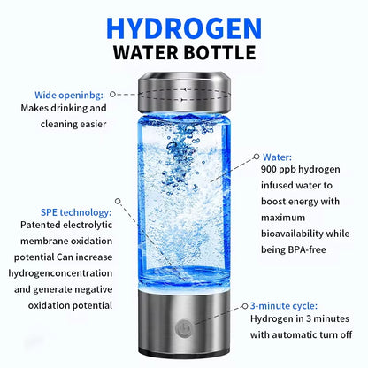Hydrogen-Rich Water Cup Portable Electric Hydrogen