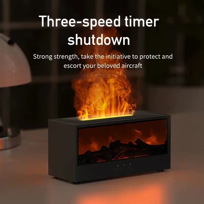 3D Flame Aromatherapy Diffuser - Realistic Fire Effect