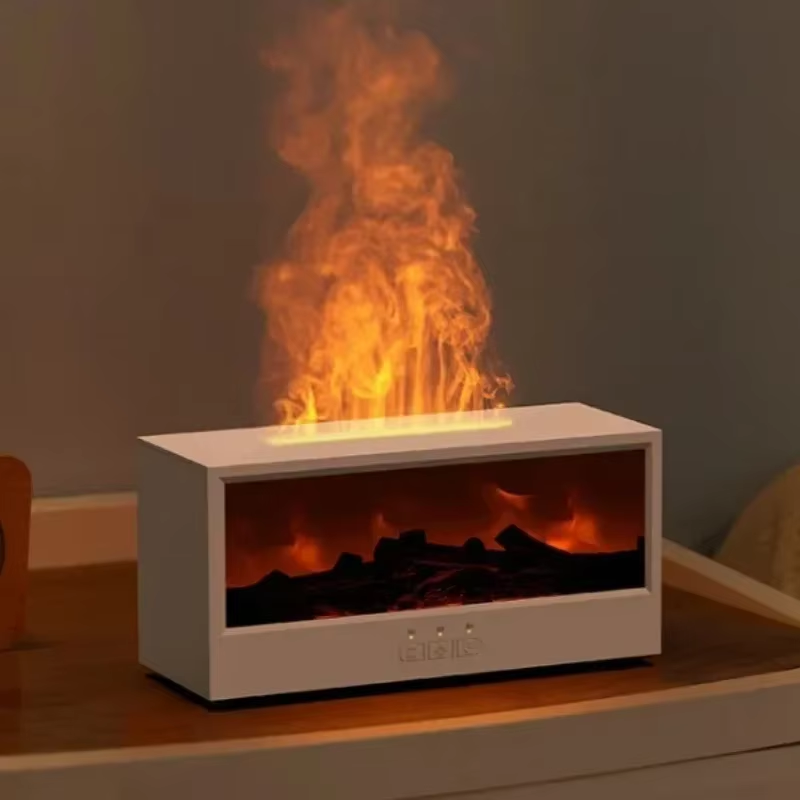 3D Flame Aromatherapy Diffuser - Realistic Fire Effect