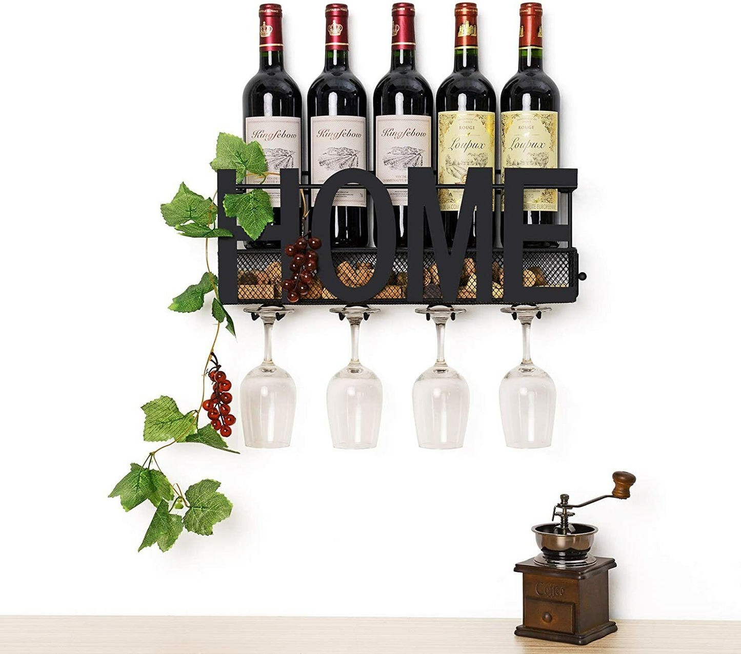 Wall Mounted Wine Rack