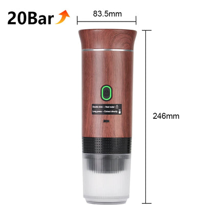 EspressoGo 3-in-1 Portable Coffee Maker