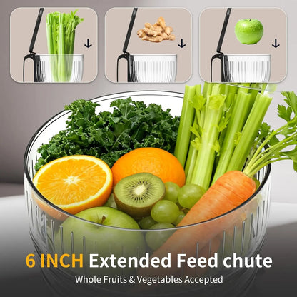Ultra-fine filter separates pulp for smooth, pure juice with no residue